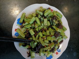 梅干菜炒豆角步骤13