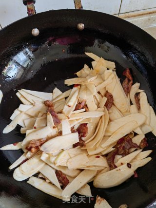 高笋肉片步骤4