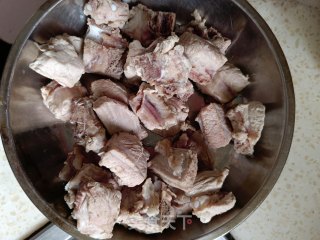 四季豆烧排骨步骤2
