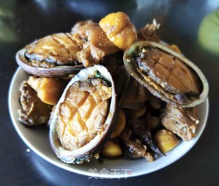 鲍鱼板栗焖鸡步骤9