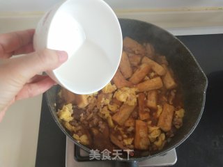 鸡蛋肉末豆腐步骤10