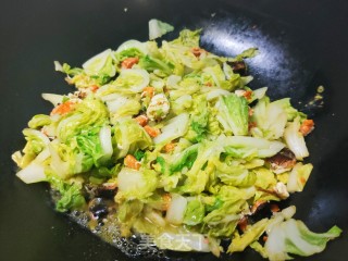 蟹黄烧白菜步骤6