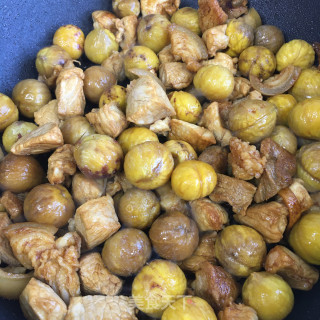 香菇板栗红烧肉步骤9