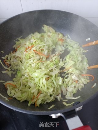 鸡蛋炒卷心菜步骤13
