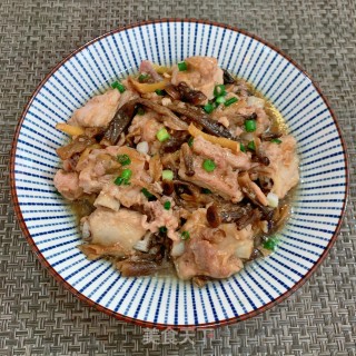 鹿茸菇蒸排骨步骤10