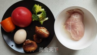 西红柿鸡肉丸步骤1