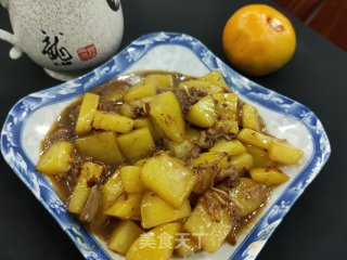 烩土豆块步骤8