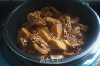 芋头烧鸭腿步骤16