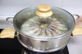 粉丝蒸虾步骤6