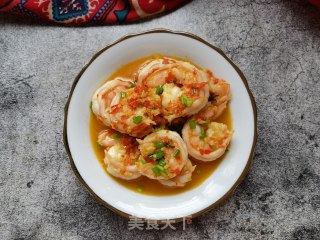 蒜蓉辣酱炒虾仁步骤15