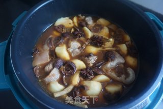 茨菇炖肉步骤17