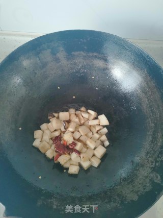 黑胡椒杏鲍菇牛肉粒步骤8