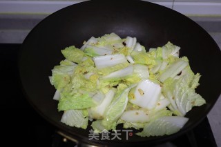 金汤牛肉娃娃菜步骤5