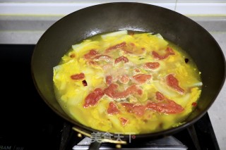 金汤牛肉娃娃菜步骤8