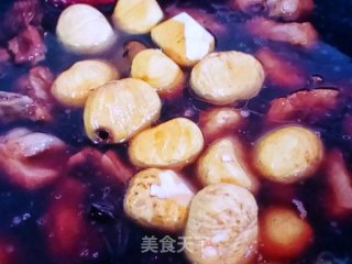 板栗焖排骨步骤12
