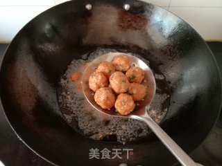 炸莲藕丸子步骤9