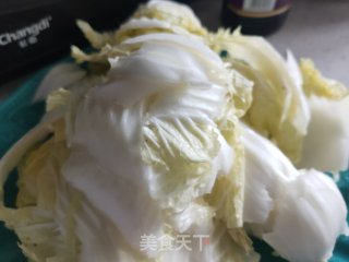 醋溜娃娃菜步骤1