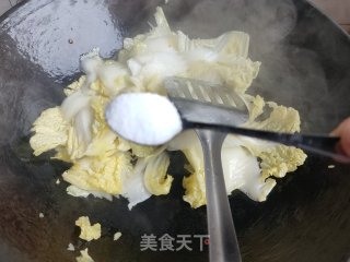 醋溜娃娃菜步骤6