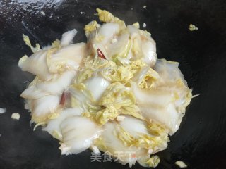 醋溜娃娃菜步骤9