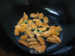 黄瓜青椒炒虾步骤7