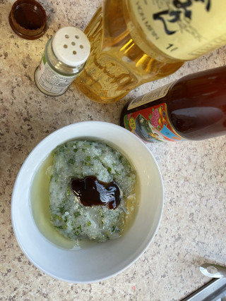 虾滑酿香菇步骤2