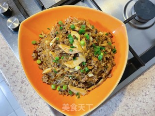 橄榄菜炒粉丝步骤9