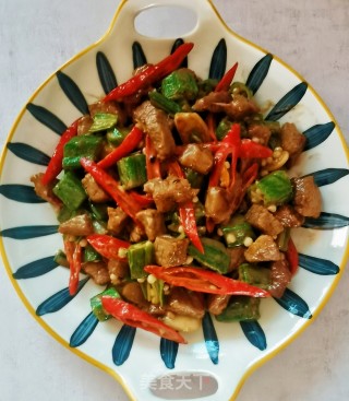 秋葵炒牛肉丁步骤15