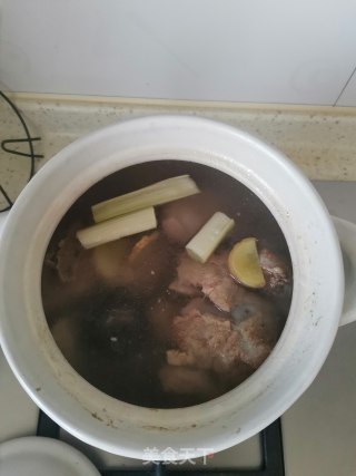 排骨炖白萝卜步骤6