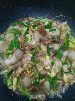 蒜苗五花肉步骤4