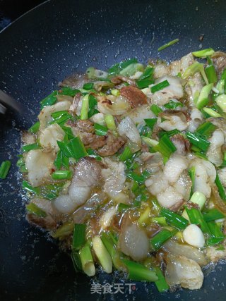 蒜苗五花肉步骤3