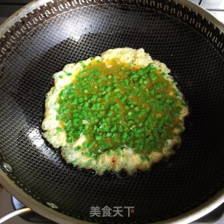 豆角煎鸡蛋步骤5