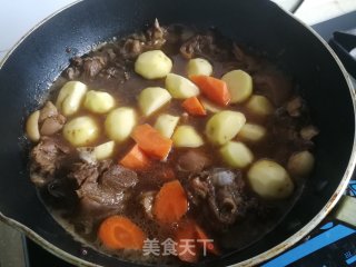 羊肉炖土豆步骤5