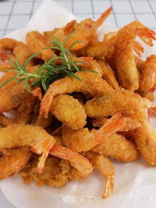 香脆炸虾步骤7