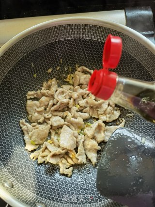 菠萝蜜丝炒肉片步骤6