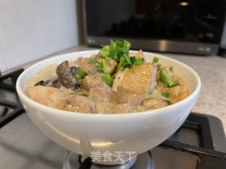 奶油滑鸡饭步骤9