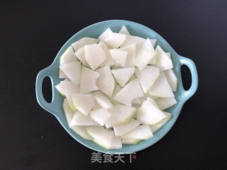 微波炉冬瓜鸡块步骤3