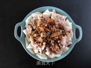 微波炉冬瓜鸡块步骤6