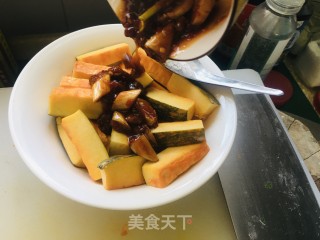 家常蒸南瓜步骤7