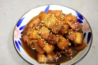 桂花红烧肉步骤10