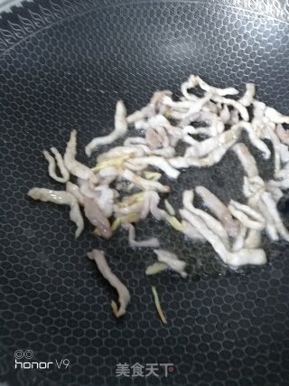 肉丝炒豆干步骤6