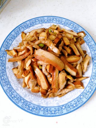 肉丝炒豆干步骤10