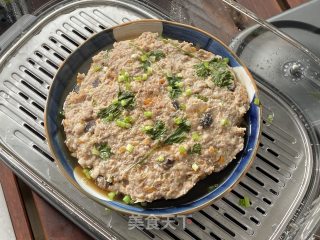 海参蒸肉饼，鲜嫩多汁巨好吃！步骤9