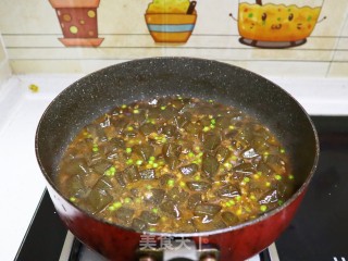 肉末炒凉粉步骤6