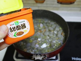 肉末炒凉粉步骤4