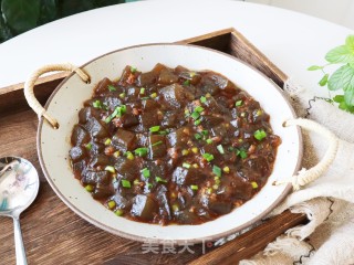 肉末炒凉粉步骤7