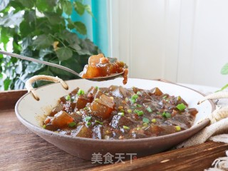 肉末炒凉粉步骤8