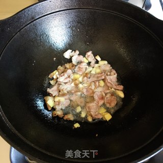 肉片炒豆角步骤5