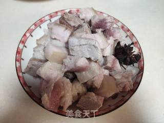 豆腐结烧肉步骤3