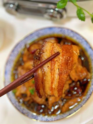 干豆角蒸扣肉步骤18