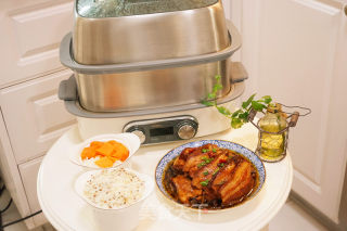 干豆角蒸扣肉步骤19